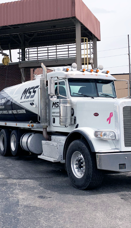 MSS Vac Truck at commercial client